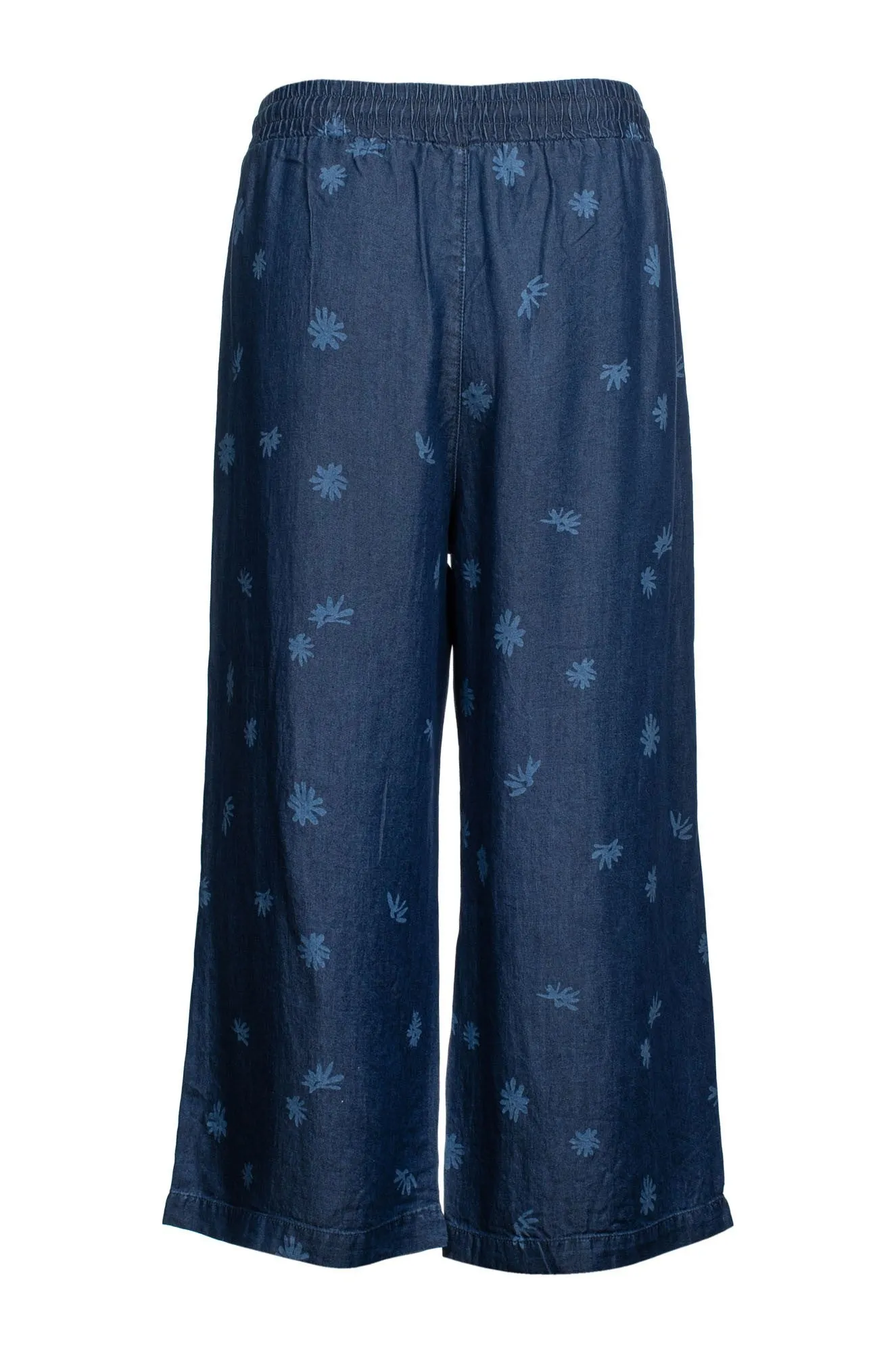 Mid Calf Pants | Chalk Daisy | 6643C1 Ultra Soft Blend