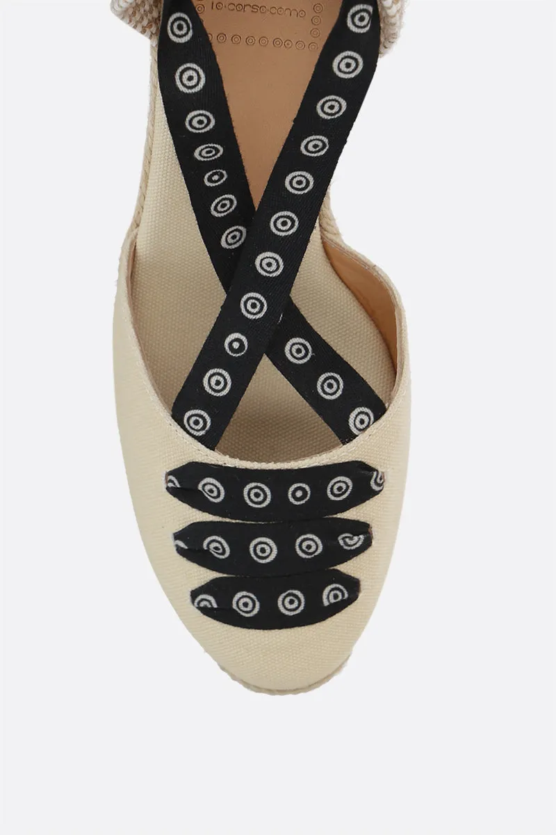 Coralia canvas wedge espadrilles Weekend Casual