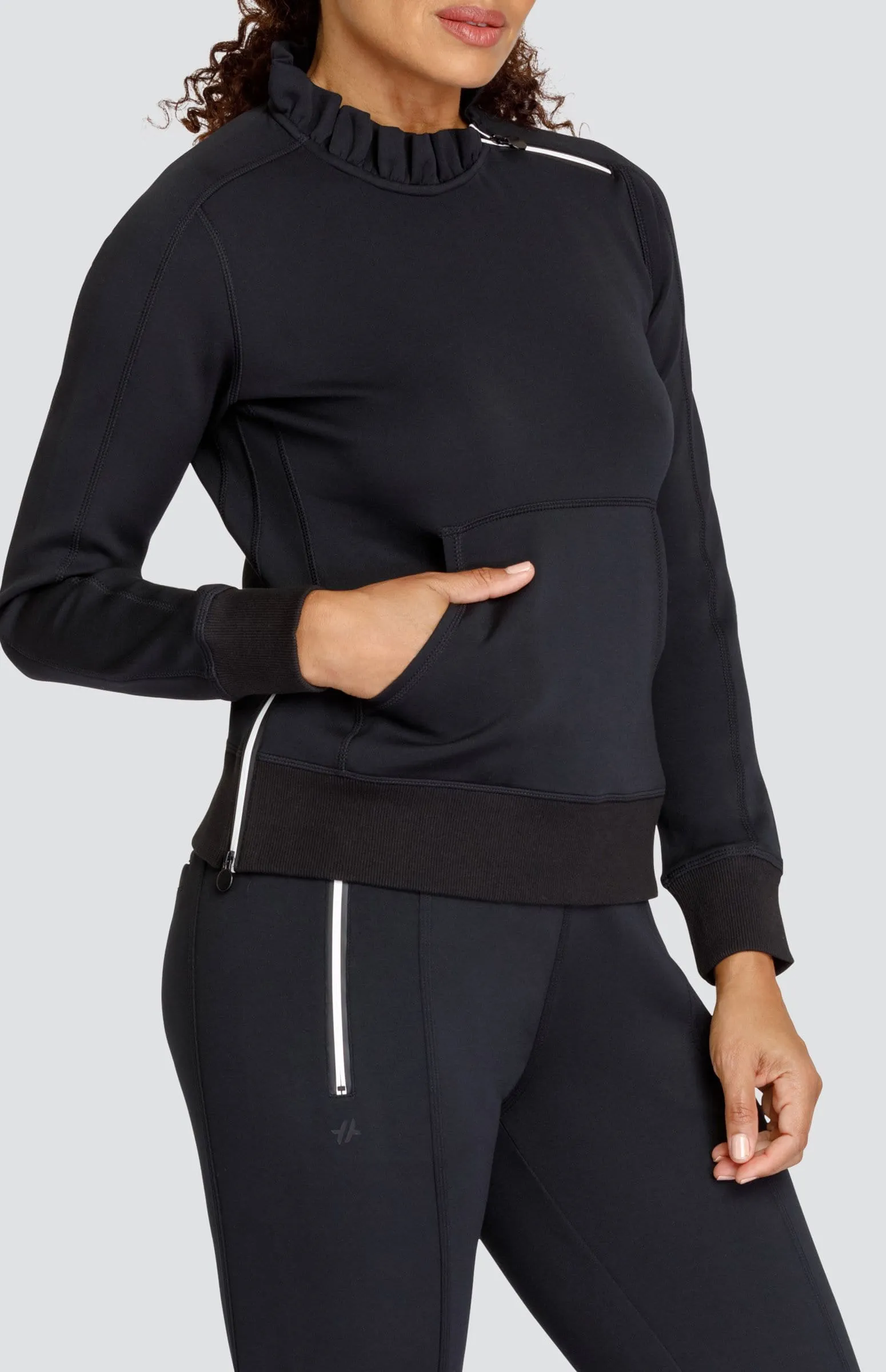 Outdoor Leisure Look Casual Vibes Condoleezza Noir Black Pullover