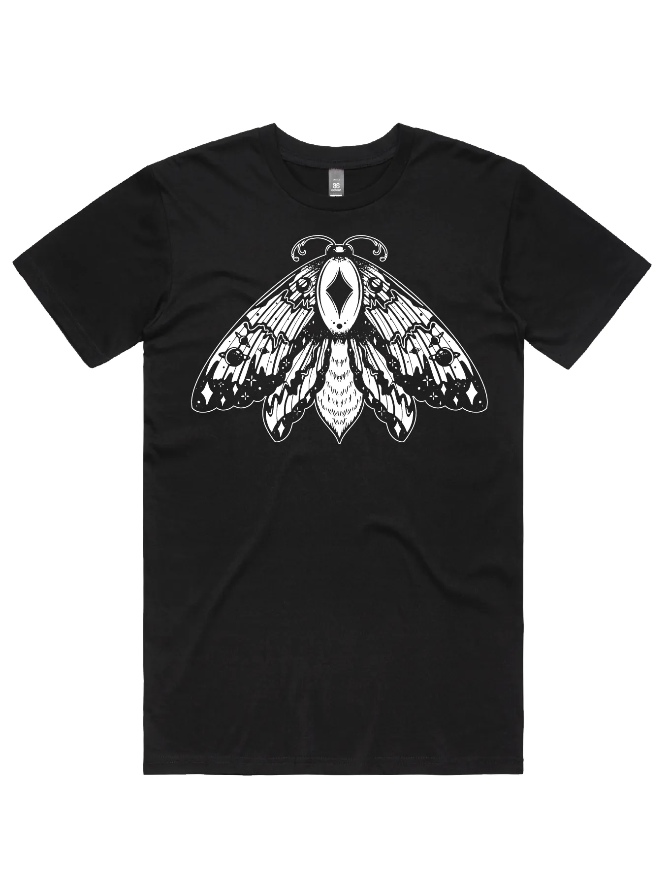 Short sleeved breeziness stain resistant coating Witchy Moth ?? Unisex T-Shirt