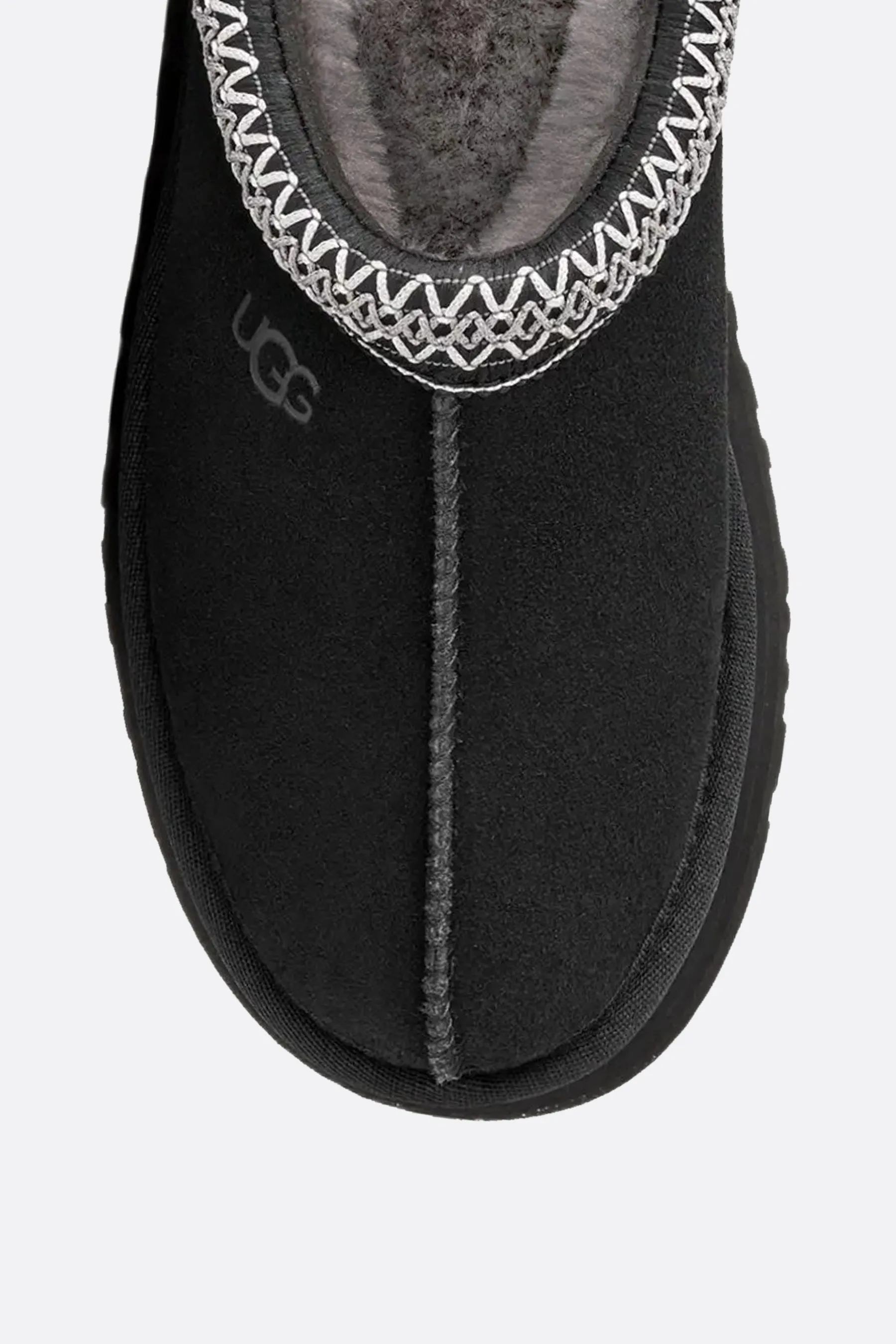 Tazz II flatform slippers in suede Cold Climate Block Jog