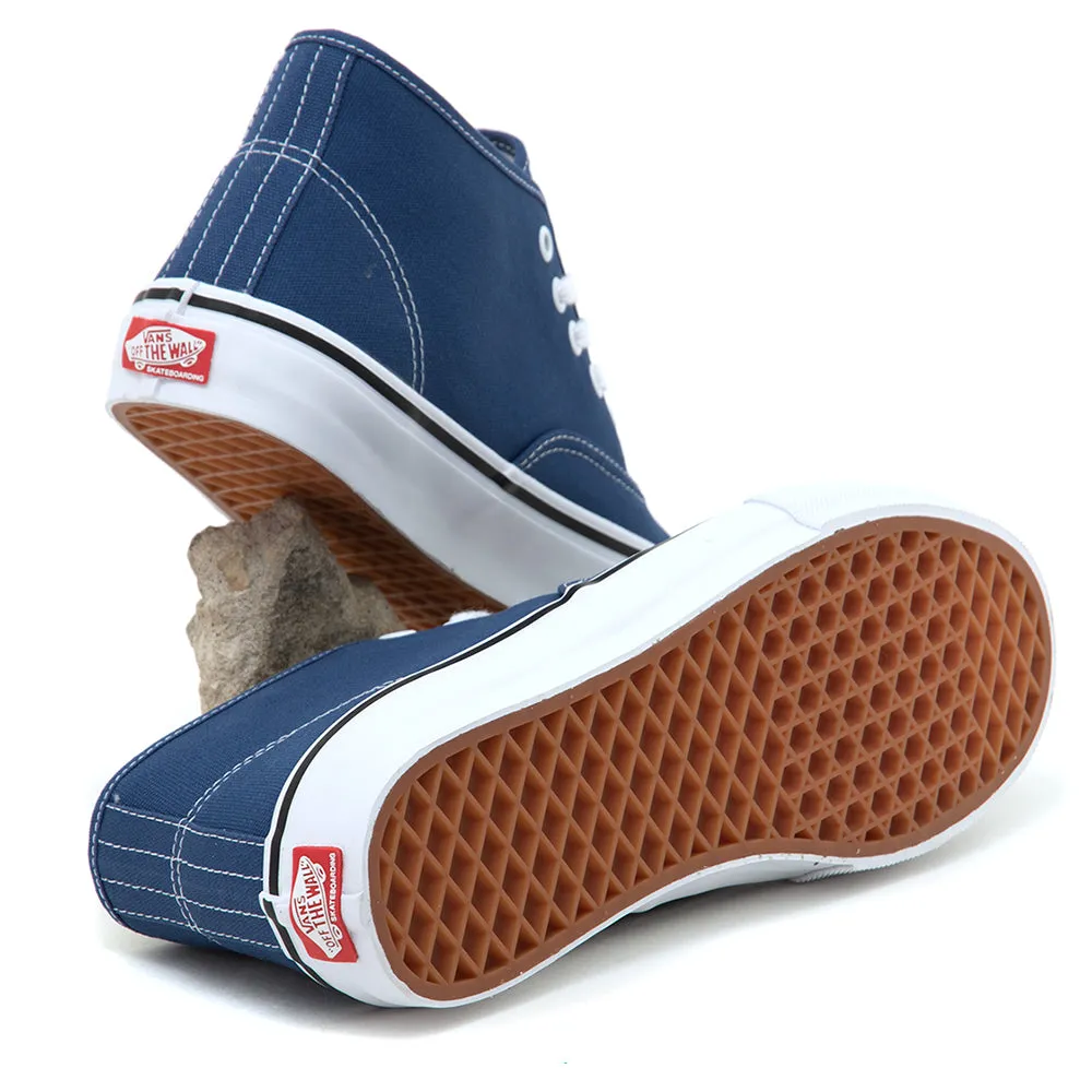 Flexible Rocker Sole Skate Authentic Mid (Steve Navy) VBU