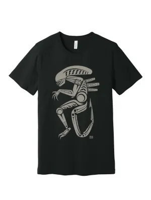 Xenomorph ?? Black T-Shirt Street Trendy