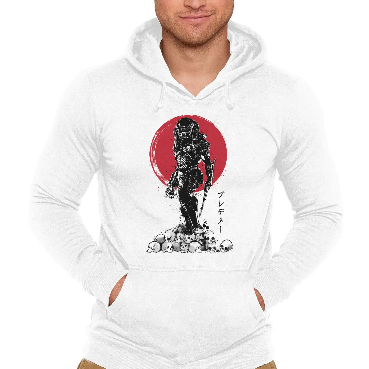 Street Bold Urban Chic Yautja Hunter Sumi-E