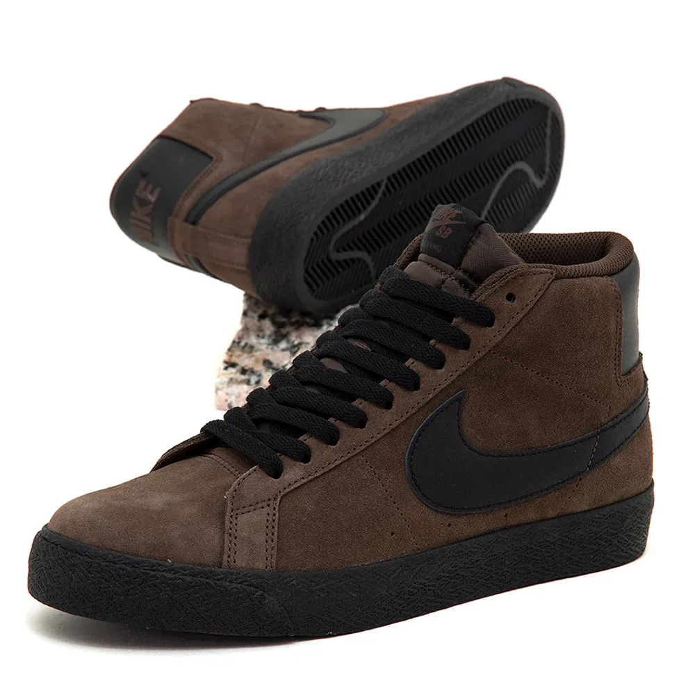 Snow Grip Eco Friendly Backpacking Trip Zoom Blazer Mid (Baroque Brown / Black)