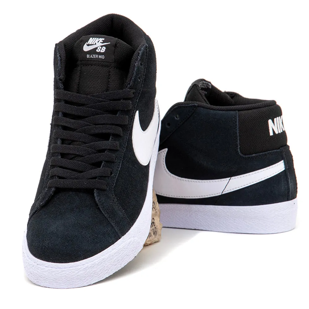 Breathable Upper Zoom Blazer Mid (Black / White)