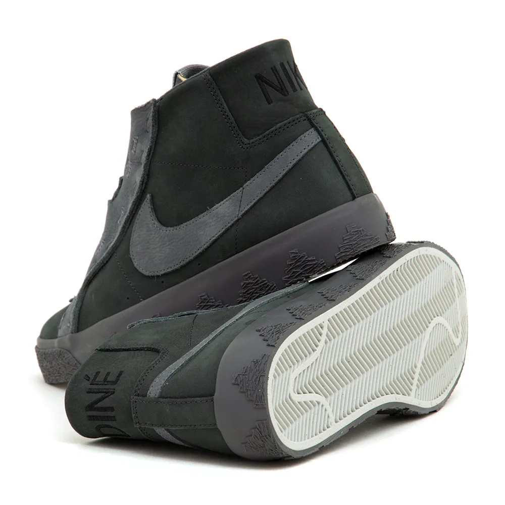 Zoom Blazer Mid QS (Anthracite / Dark Smoke Grey) (S  ) Strong Stitching