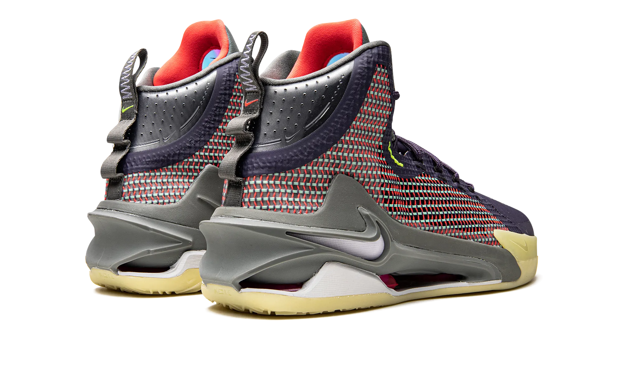 Zoom GT Jump "Chaos" running in a truss bridge area shoes book - themed running gear